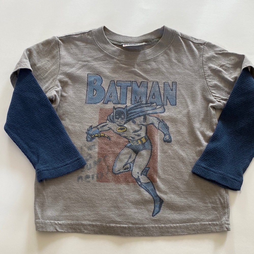 Baby Gap Junk Food Batman Boys long sleeve shirt